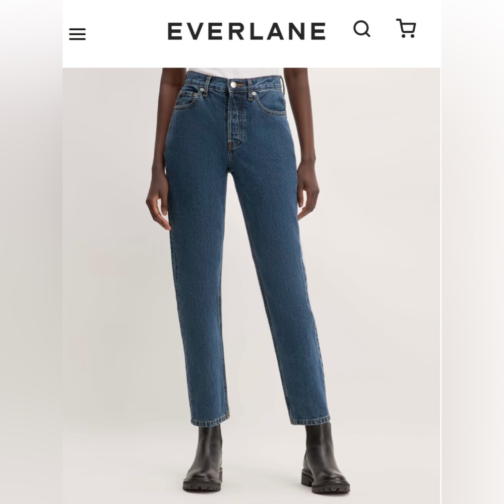 Everlane Cheeky Jean Size 31 Crop